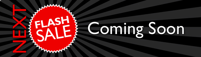 Flash sale coming soon