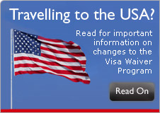 Travelling to the USA?
