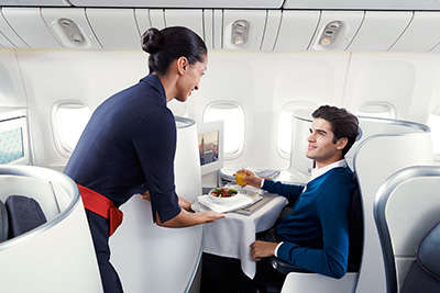 Business Class with Air France