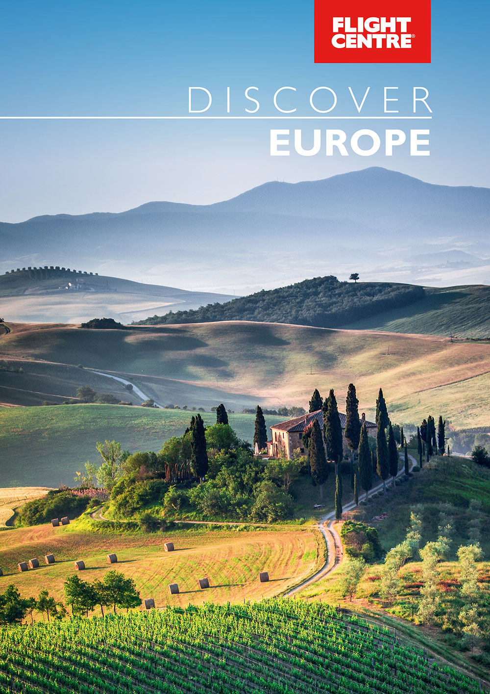 Europe Journeys brochure cover PNG