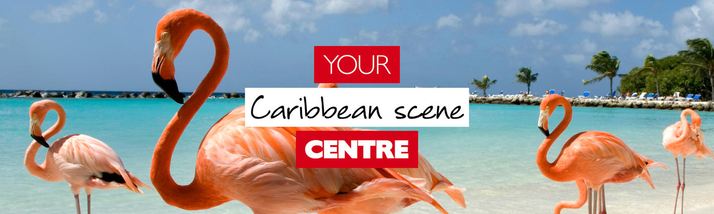 Caribbean scene centre