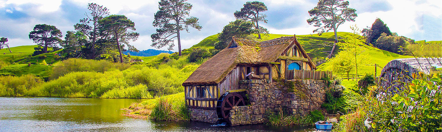 Watermill, Hobbiton, Lord of the Rings, New Zealand