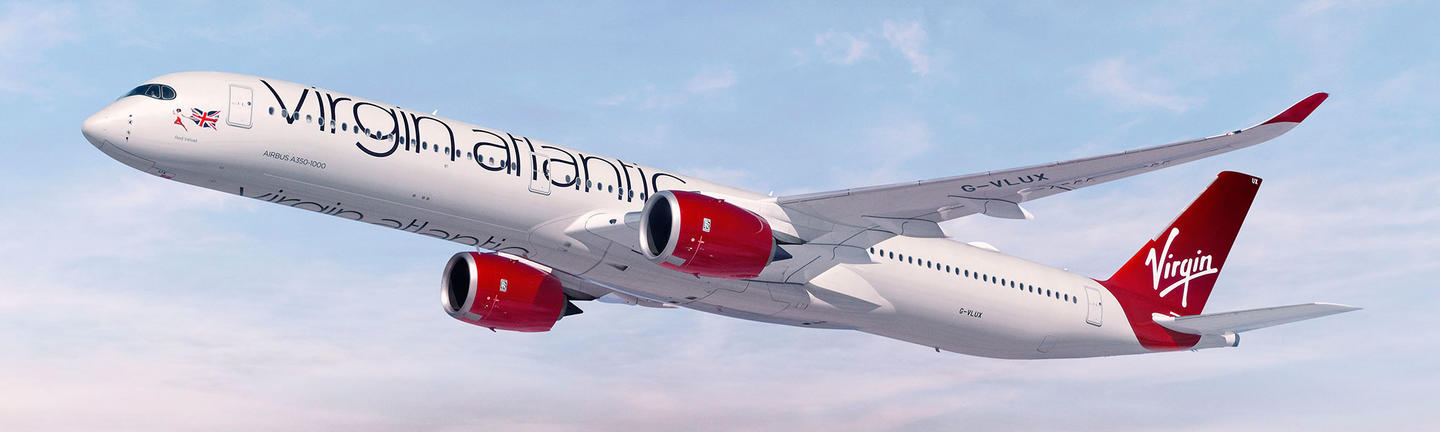 Virgin Atlantic hero A350