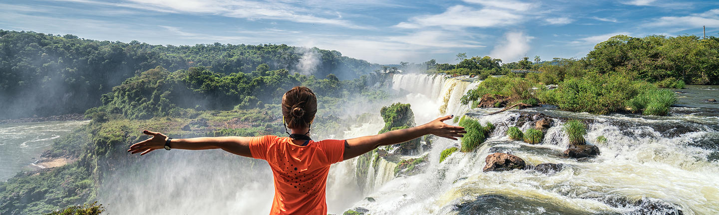Iguazu Falls in Brazil/Argentina