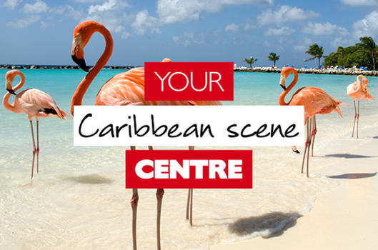 Caribbean scene centre