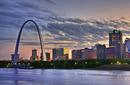 The St Louis skyline
